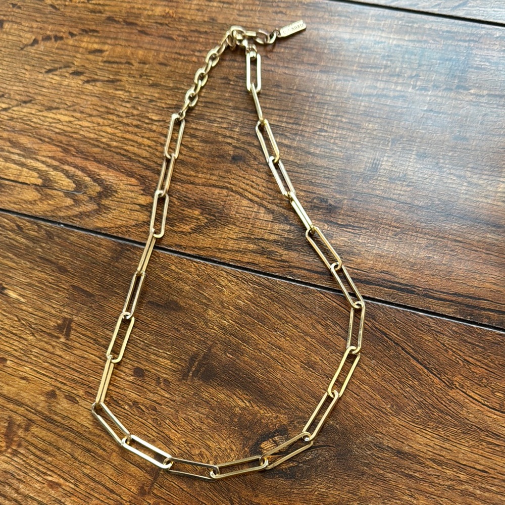 SUGARFIX by BaubleBar Link Chain Statement Necklace - Gold